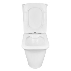 Унитаз-компакт Azario AVERO 660x360х820 напольный, безободковый в комплекте с бачком, смывным механи