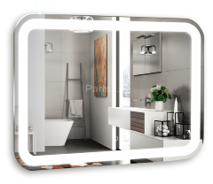 Зеркало AZARIO Аллюр 915х685 c подсветкой и диммером, сенсорный выключатель (LED-00002531)