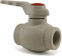 Кран шаровой PPR D25 Ekoplastik
