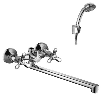 Смеситель Rossinka Q02-80 для ванны универсальный