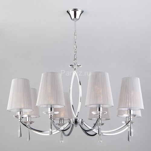 Подвесная люстра Eurosvet 60079/8 хром