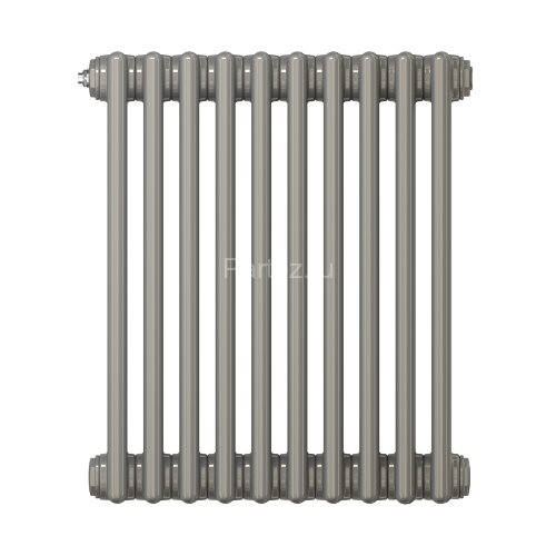 Радиатор трубчатый Zehnder Charleston Retrofit 3057, 10 сек.1/2 бок.подк. 0325 TL (кроншт.в компл)