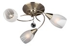 Потолочная люстра Eurosvet 30100/3 античная бронза