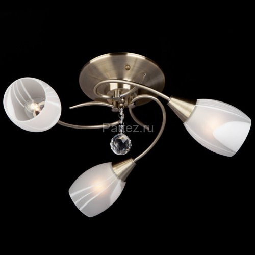 Потолочная люстра Eurosvet 30100/3 античная бронза