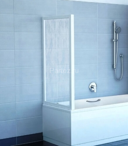 Шторка для ванны Ravak 70х137 цвет профиля сатин (95010U0241)