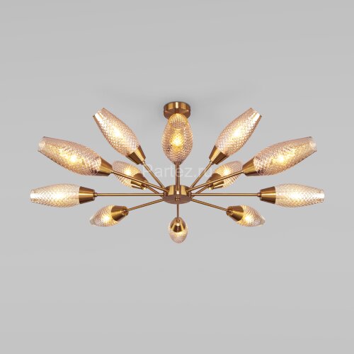 Потолочная люстра Eurosvet 60140/12 золото