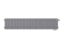 Радиатор Royal Thermo PianoForte 200 /Silver Satin - 18 секц. VDR
