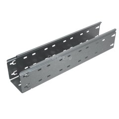 Лоток листовой перфорированный 200х100 L3000 сталь 0.7мм &quot;БЫСТРЫЙ МОНТАЖ ПЛЮС&quot; LPplus100-200-0.7-300