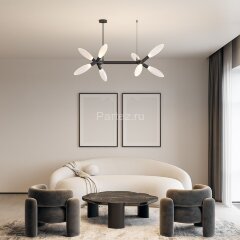 Потолочная люстра Eurosvet 30180 черный