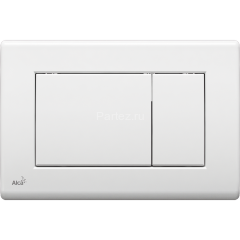 Кнопка смыва Alcadrain, белая (M270)
