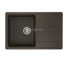 Кухонная мойка AQUATON Аманда, цвет кофе (1A712832AD280)