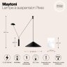 Подвесной светильник Maytoni P080PL-01B