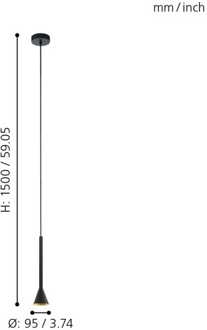 Подвесной светильник Eglo 97604