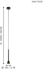 Подвесной светильник Eglo 97604