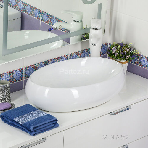 Накладная раковина melana mln-a252
