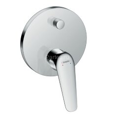 71045000 Novus Однорычажный смеситель для ванны, скрытый монтаж, хром