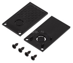 Заглушка торцевая TRM-R20-EC-B для встраив. магнитного шинопровода TRM-R20 NOVA 48В черн. Эра Б00547