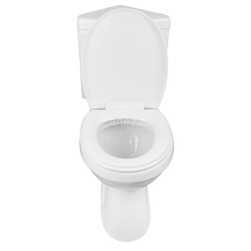 Унитаз - компакт угловой Creo Ceramique PROJECT 380х740х755, микролифт, белый