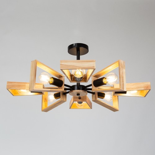 Потолочная люстра Arte Lamp A8030PL-8BK