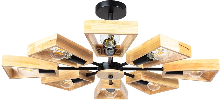 Потолочная люстра Arte Lamp A8030PL-8BK