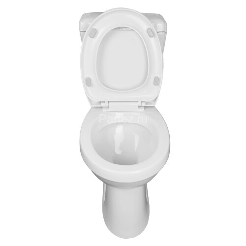 Унитаз-компакт Creo Ceramique PROJECT с микролифтом 656х390х775, прямой выпуск, сливная арматура в к