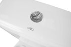 Унитаз-компакт Creo Ceramique PROJECT с микролифтом 656х390х775, прямой выпуск, сливная арматура в к