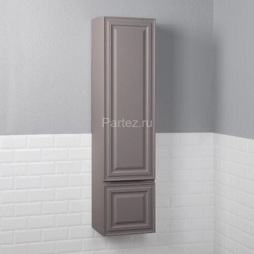 Пенал подвесной Итана Verona 40 400х300х1600 Смоки софт (CS00083291)