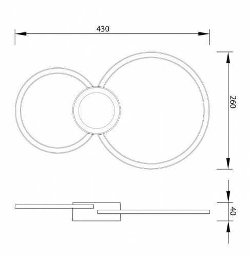 Настенный светильник Mantra 6230