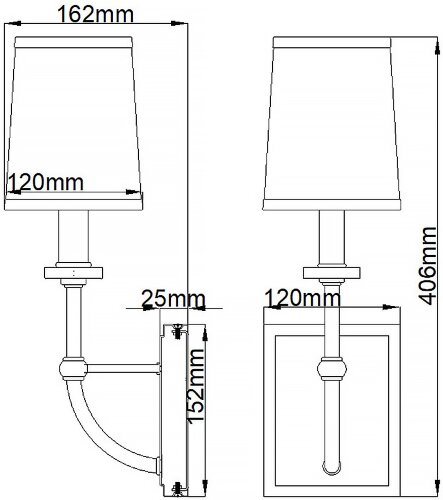 Бра Feiss QN-FELIXSTOWE1-C
