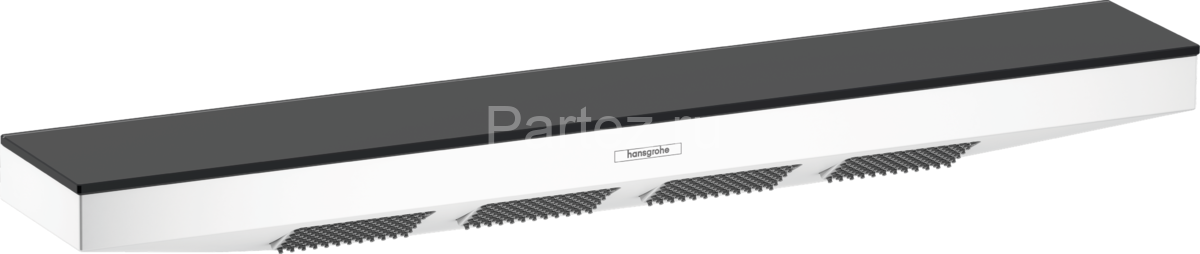 Hansgrohe 26243700 Rainfinity Плечевой душ 500 1jet с полкой для душа, белый матовый