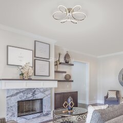 Потолочная люстра Eurosvet 90083/3 хром