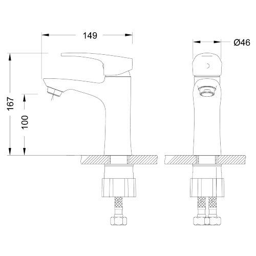 Смеситель Lemark Linara LM0406C для раковины