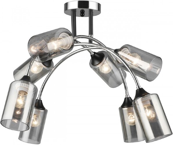 Потолочная люстра Imex MD.2195-8-S-BK+CH