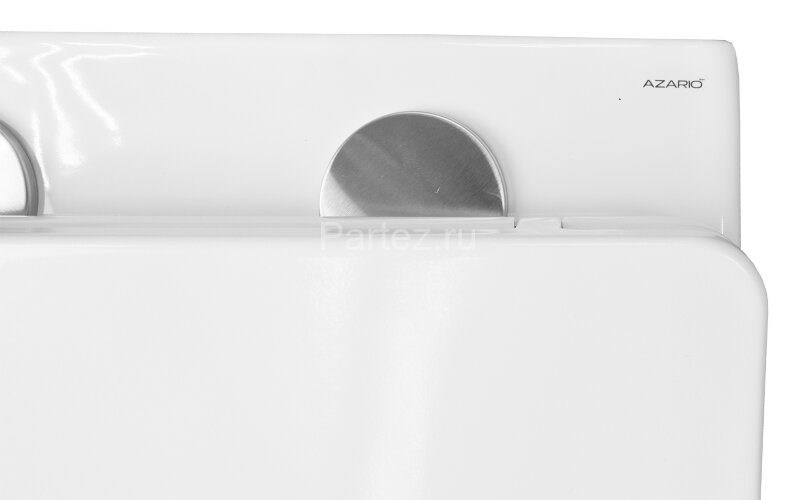 Сет AZARIO инсталляция + унитаз Gloria с быстросъемным сидением микролифт + клавиша черная матовая (