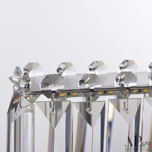 Подвесная люстра APL LED SH08.50.A.Ni.4000