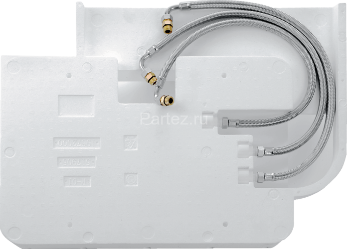 28414180 Скрытая часть для прямоугольных верхних душей Raindance Rainmaker