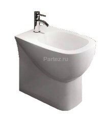 Биде напольное Sanita Luxe Infinity в комплекте с креплением (INFSLBI01)