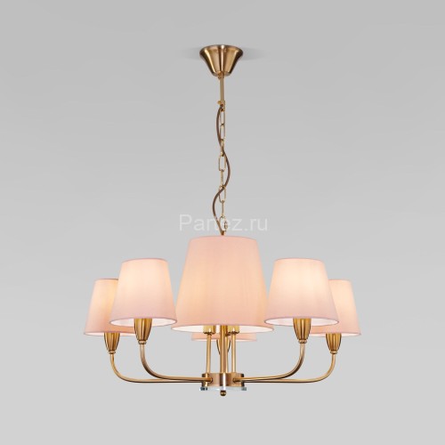 Подвесная люстра Eurosvet 60153/8 латунь