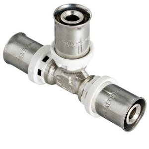 Тройник пресс переходной 26х20х26 VALTEC