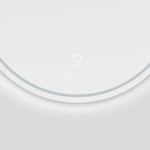 Зеркало AZARIO Izmira D900 с подсветкой, сенсорный выключатель с функцией диммера (AZ-Z-004CS)