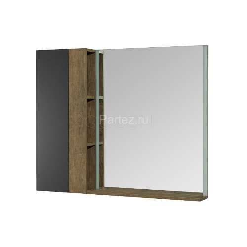 Зеркало AQUATON Терра 70 с подсветкой, дуб кантри (1A247002TEDY0)