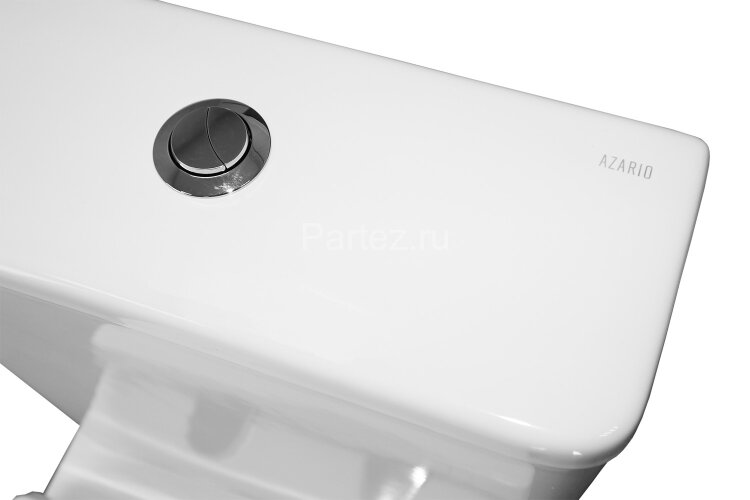 Унитаз-компакт Azario Alba 620х405х805 напольный, безободковый, с сиденьем микролифт (AZ-8323)