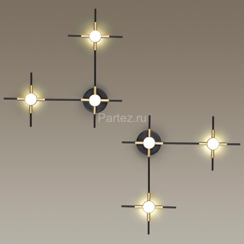 Настенный светильник Odeon Light 3906/9WL