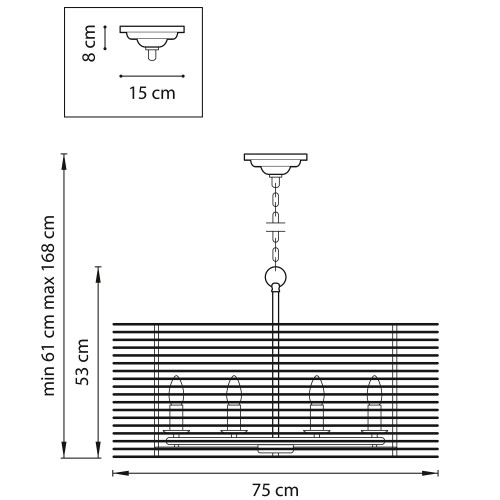 Подвесная люстра Lightstar 728083