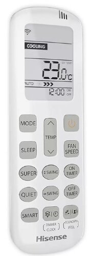 Инверторная сплит-система Hisense ZOOM DC Inverter 2023 AS-24UW4RBTKB00 (комплект)