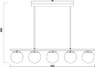 Потолочная люстра Freya FR5199PL-05B