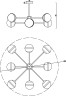 Потолочная люстра Freya FR5204PL-08BS