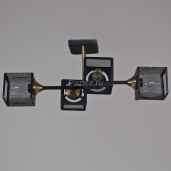 Потолочная люстра Reluce 06400-0.3-04 BK+COP