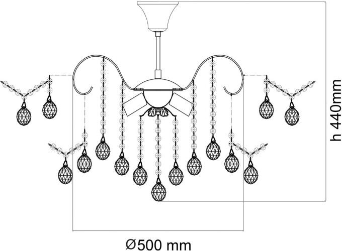 Потолочная люстра MW-Light 232016306
