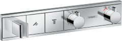 Hansgrohe 15355000 RainSelect Термостат, скрытого монтажа, для 2 потребителей, хром